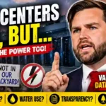 JD Vance Draws Line in Data Center Fight: Build the Power Too